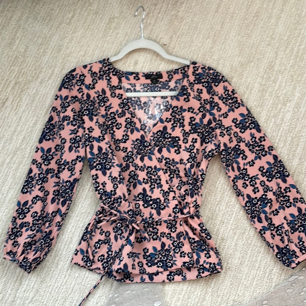 J crew floral top